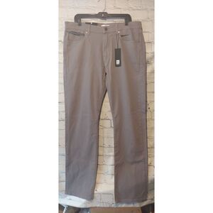 DL1961 Vince Mens 38 Jeans Pants Straight Leg XTwill 360° Piccard Gray NWT